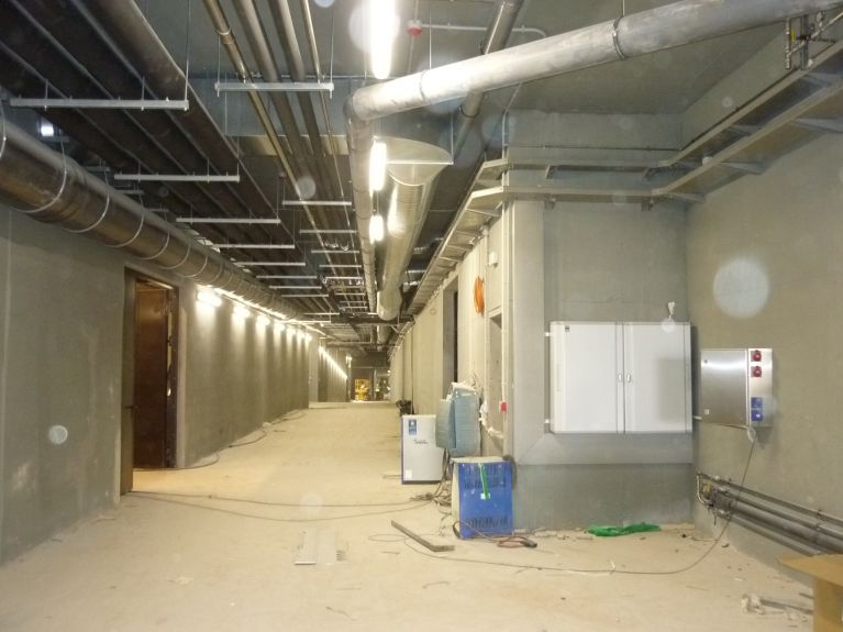 Pasillo instalaciones